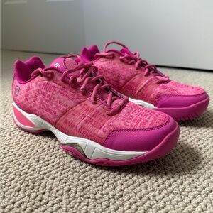 Prince Women’s 9 Pink Breast Cancer Awareness Tennis Shoes NWT